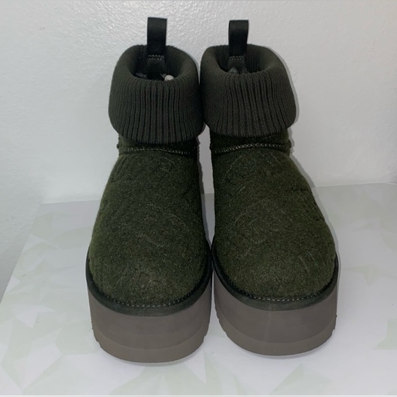 UGG CLASSIC MINI PLATFORM FELTED - Picture 2 of 8